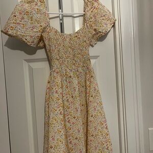 Princess Polly Floral Smocked Dress